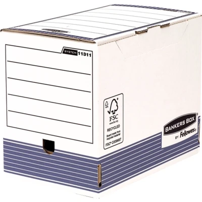 Fellowes 1131102 tijdschriftenhouder Papier Blauw, Wit