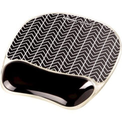 Fellowes 9653401 muismat Zwart, Wit