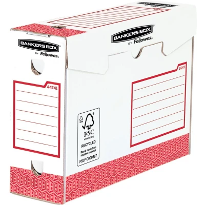 Fellowes 4474102 tijdschriftenhouder Papier Rood, Wit