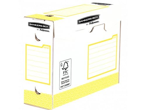 Fellowes 4474202 tijdschriftenhouder Papier Wit, Geel