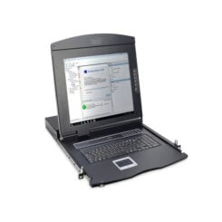 Digitus DS-72210-4GE rack console 43,2 cm (17) 1280 x 1024 Pixels Zwart 1U