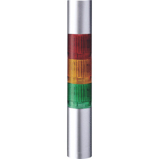 PATLITE LR4-302WJBU-RYG alarmverlichting Vast Amber/Groen/Rood LED