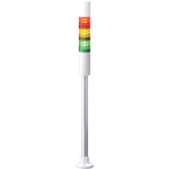 PATLITE LR4-302PJBW-RYG alarmverlichting Vast Amber/Groen/Rood LED