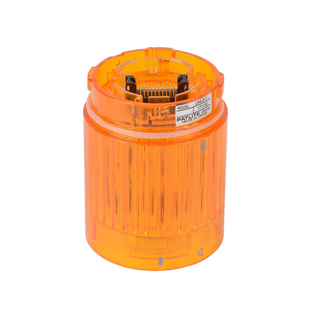 PATLITE LR4-E-Y alarmverlichting Vast Amber LED