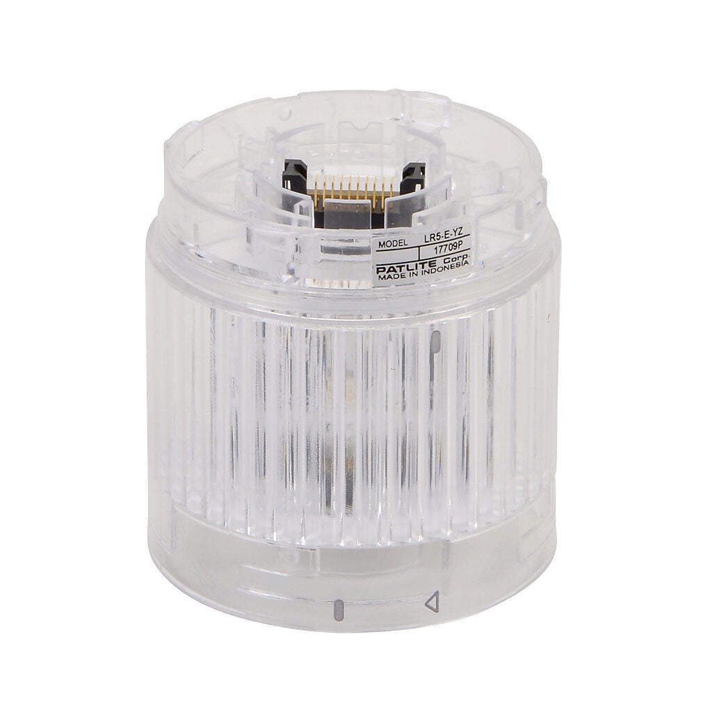 PATLITE Farbmodul LR5-E-YZ 50mm LED duidelijk Linse oranje