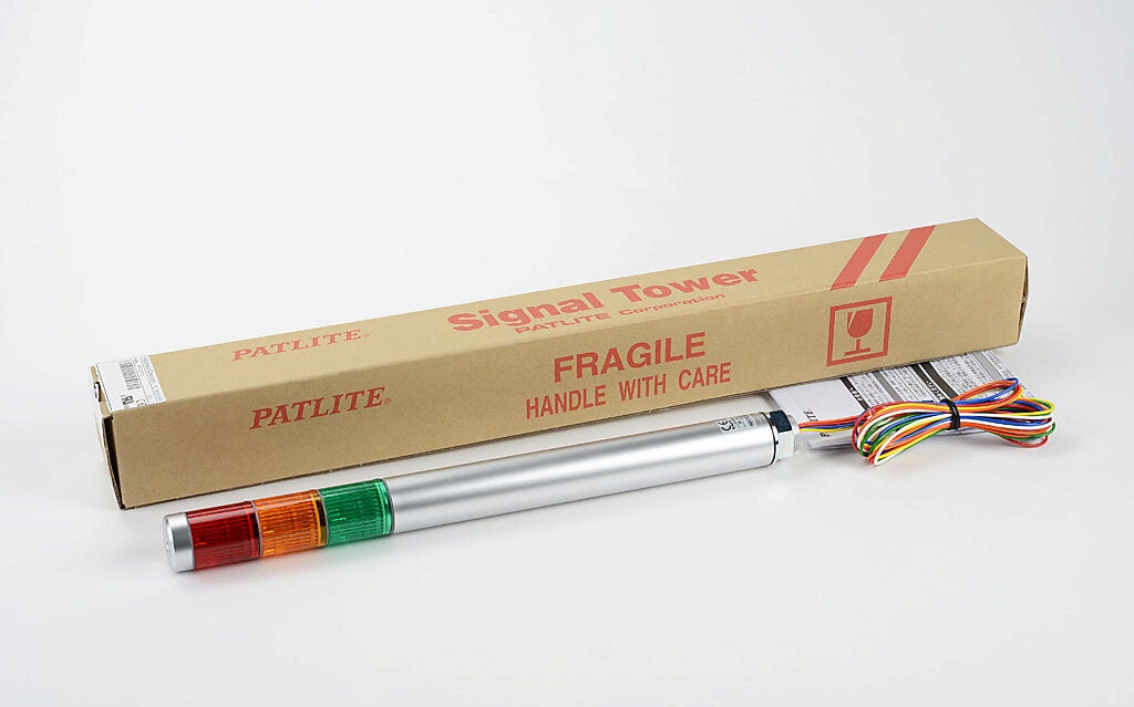 PATLITE MP-302-RYG alarmverlichting Amber/Groen/Rood LED
