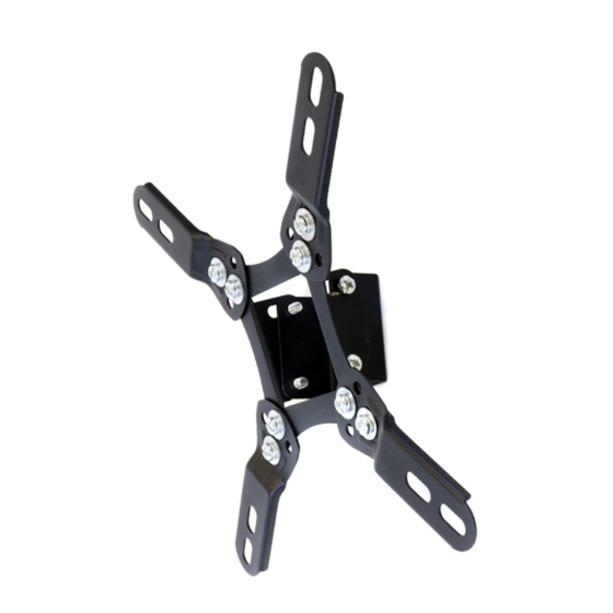 Gembird WM-42T-01 tv-bevestiging 106,7 cm (42) Zwart