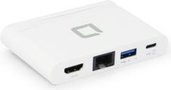 DICOTA D31730 laptop dock & poortreplicator Wit