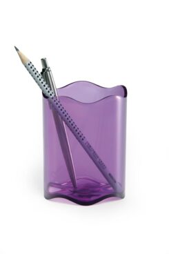 Durable TREND pen- & potloodhouder Paars, Transparant