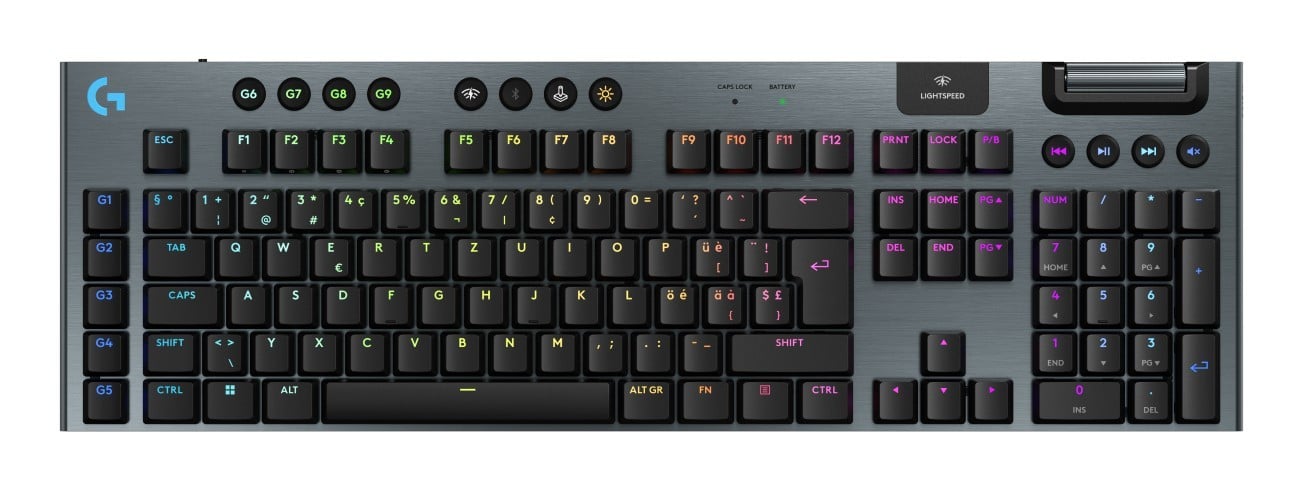 G915 X LS Wless Gaming KBD BLK Tactil CH