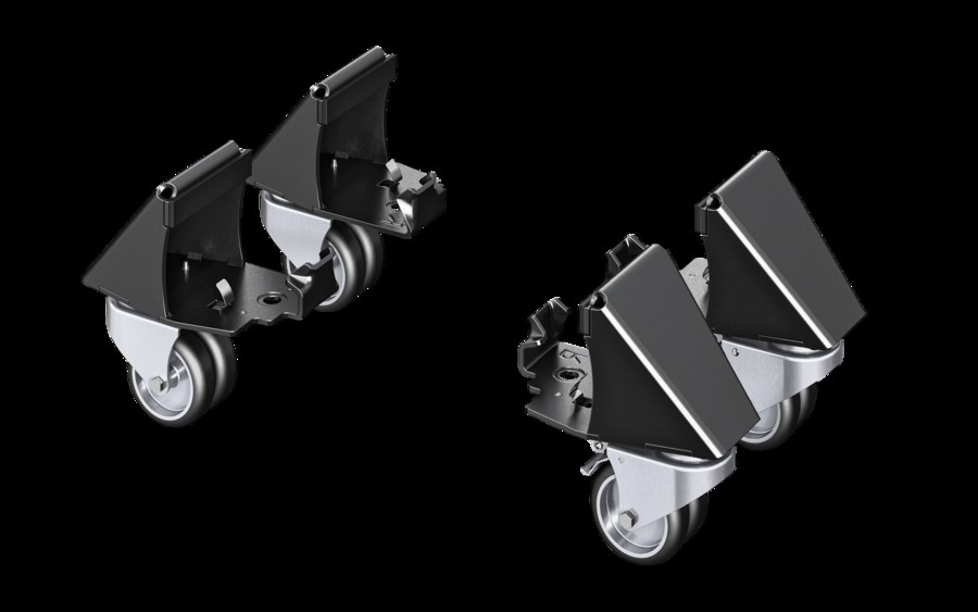 Rittal 8660.110 rack-toebehoren Zwenkwielen