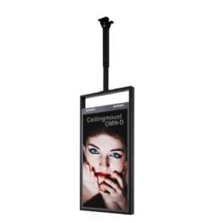 Hagor 1900 bevestiging voor signage-beeldschermen 139,7 cm (55) Zwart