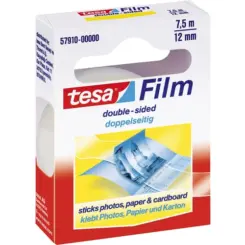 tesa film rol 7,5m 12mm doppelseitig Hängefaltbox