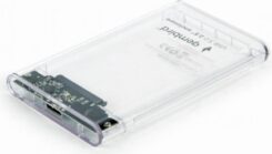 Gembird EE2-U3S9-6 behuizing voor opslagstations HDD-behuizing Transparant 2.5