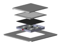 Digitus DN-19-FAN-4-I-8-12 rack-toebehoren Dakventilator