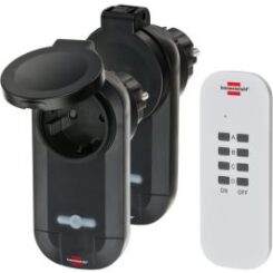 Brennenstuhl 1507030 smart plug 1000 W Zwart