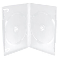 MediaRange BOX26-M CD-doosje Dvd-hoes 2 schijven Transparant