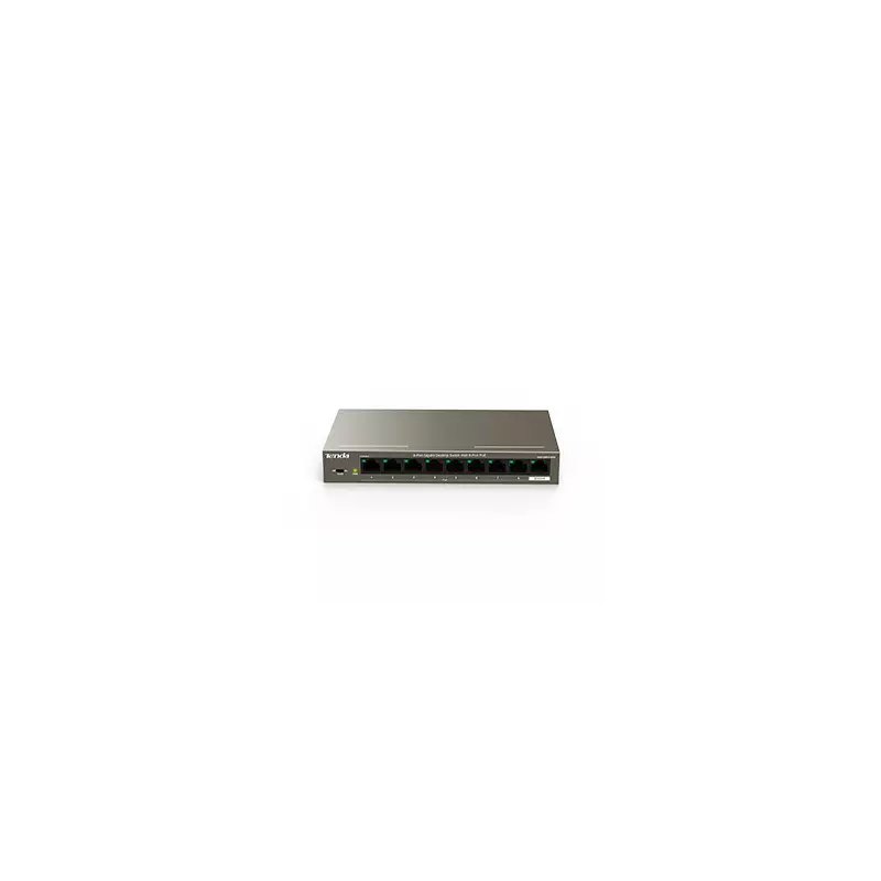 Tenda TEG1109P-8-102W netwerk-switch Unmanaged Gigabit Ethernet (10/100/1000) Power over Ethernet (PoE) Grijs