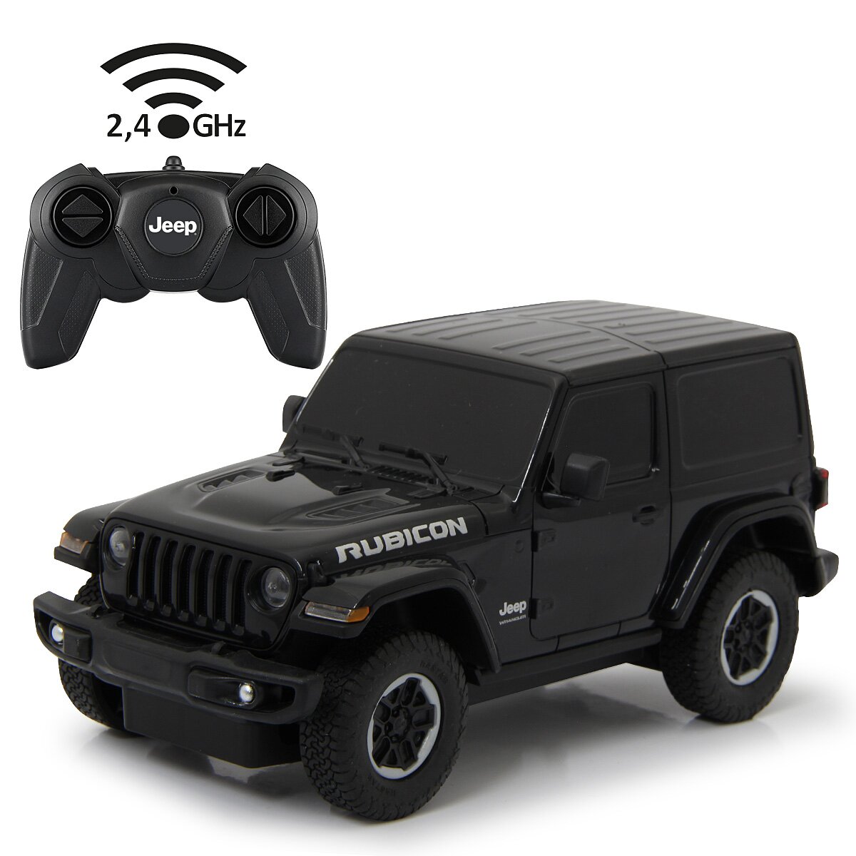 Jamara Jeep Wrangler JL 1:24 black 2,4GHz