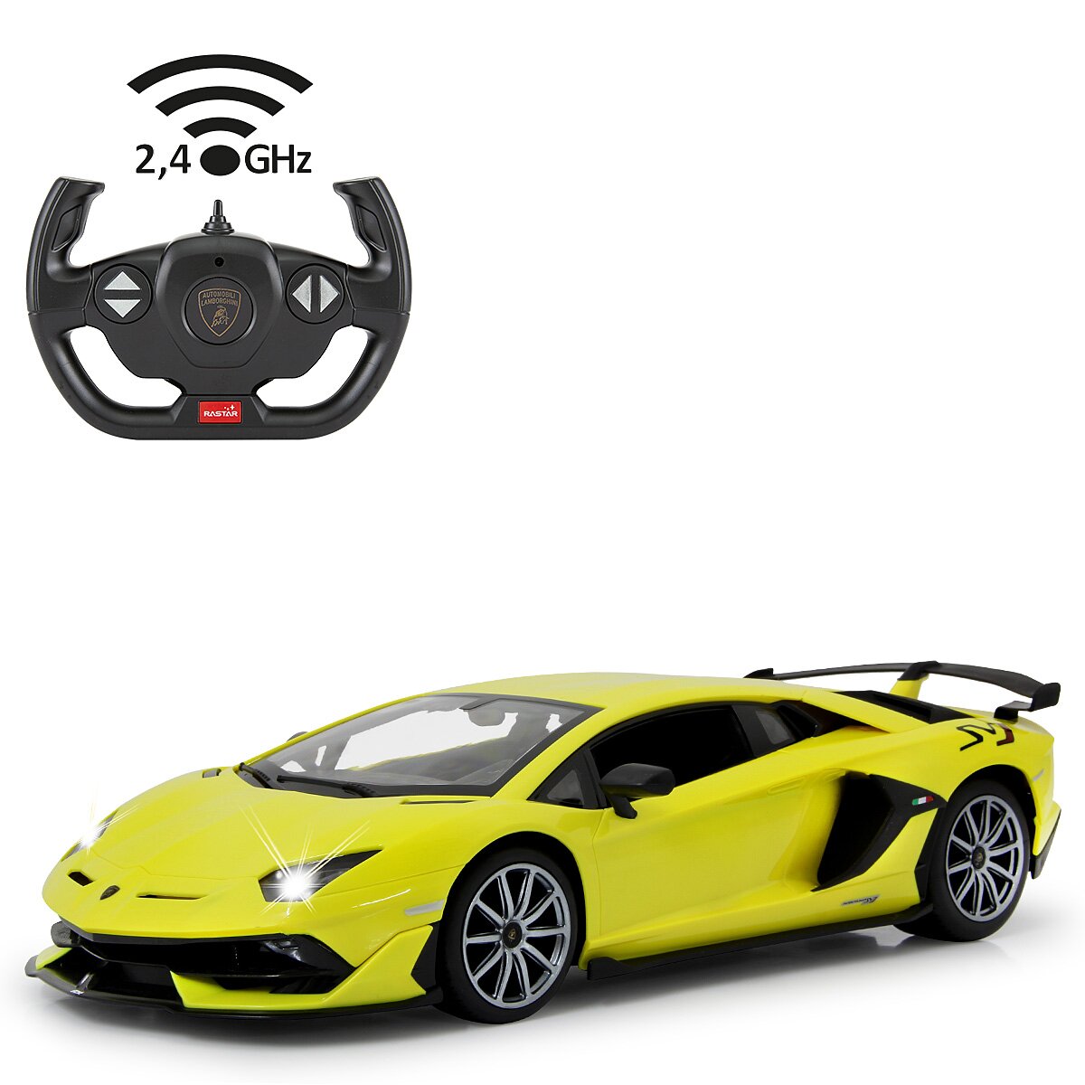 Jamara Lamborghini Aventador SVJ 1:14 yellow 2,4GHz