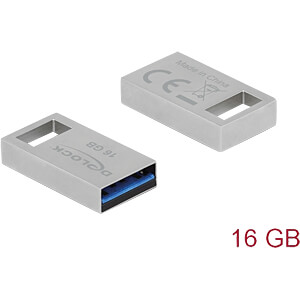 DeLOCK 54069 USB flash drive 16 GB USB Type-A 3.2 Gen 1 (3.1 Gen 1) Zilver