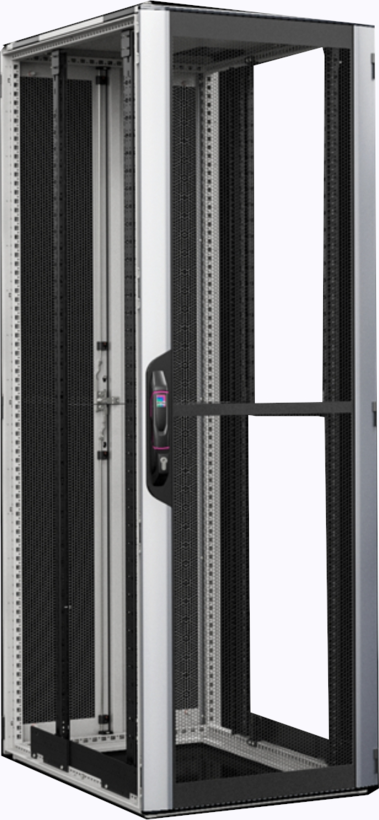 Rittal 5307.114 rack 42U Vrijstaande rek Zwart, Grijs