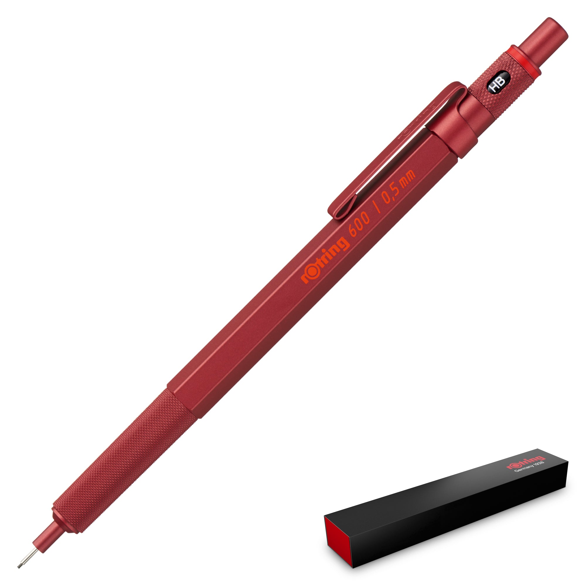 Rotring 600 vulpotlood 0,5 mm HB