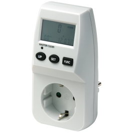 Brennenstuhl 1506240 elektriciteitsmeter Elektronisch Huishoudelijk Wit