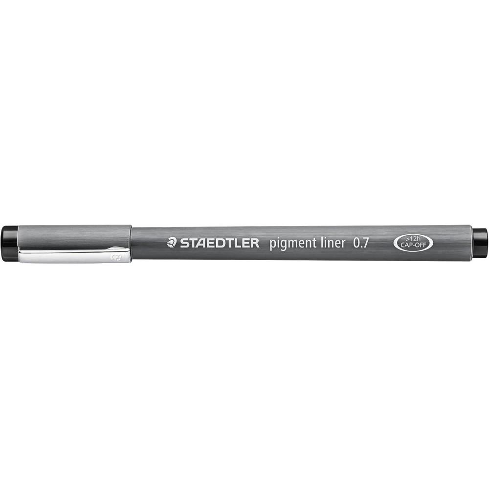 STAEDTLER pigment liner 0,7mm zwart 10 stuks