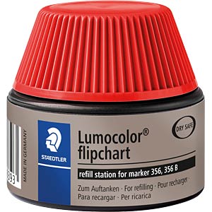 Staedtler Lumocolor 488 56-2 markernavulling Rood 30 ml 1 stuk(s)
