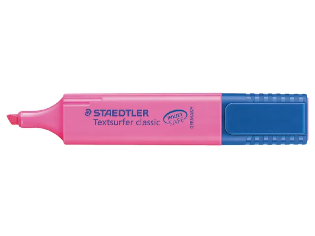 Staedtler 364-23 markeerstift 1 stuk(s) Beitelvormige punt Roze