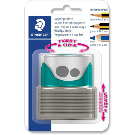 Staedtler 513 007 Handmatige puntenslijper Grijs, Benzinekleur