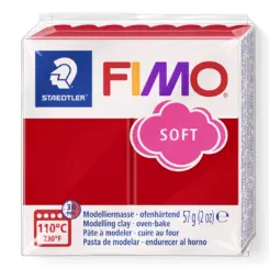 Staedtler FIMO 8020 Boetseerklei 57 g Rood 1 stuk(s)