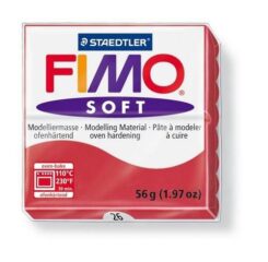 Staedtler FIMO soft Boetseerklei 56 g Rood 1 stuk(s)