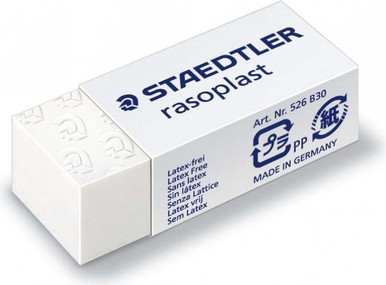 Staedtler rasoplast 526 B vlakgum Wit 1 stuk(s)