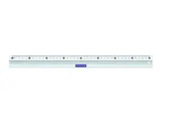 Staedtler Mars 563 Bureauliniaal 300 mm Aluminium Wit