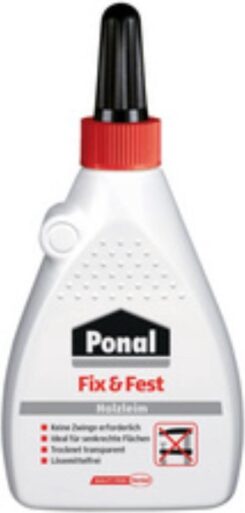 Ponal Holzleim Fix & Fest, Flasche met 100g , 9H P100F