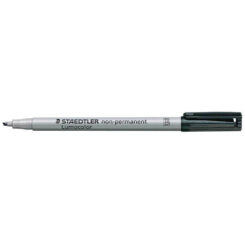 STAEDTLER Folienstift Lumocolor non-perm B zwart 10 stuks