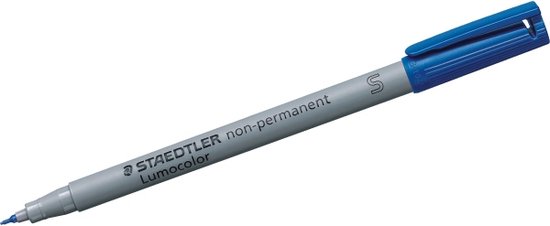 Staedtler 311-3 markeerstift 1 stuk(s) Kogelpunt Blauw