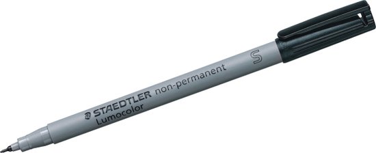 Staedtler 311-9 markeerstift 1 stuk(s) Kogelpunt Zwart