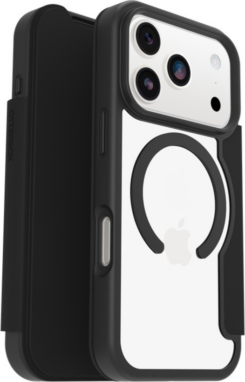 OBReactFolio MS iPh17 Pro clr/blk