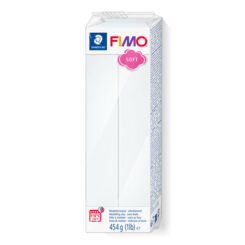 Staedtler FIMO 8021 Boetseerklei 454 g Wit 1 stuk(s)