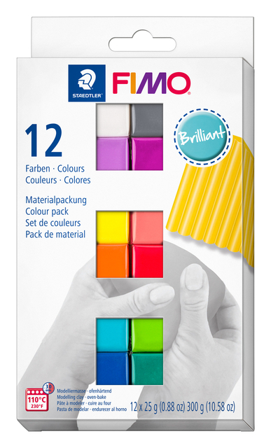 Staedtler FIMO 8023 C Boetseerklei 300 g Verschillende kleuren 1 stuk(s)