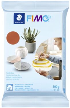 Staedtler FIMOair basic 8100 Boetseerklei 500 g Terracotta 1 stuk(s)