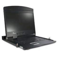 Inter-Tech AS-9104 DLS rack console 48,3 cm (19) 1366 x 768 Pixels Staal Zwart