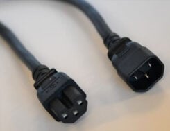 HPE Networking 2.5M C15 to C14 N.A. Power Cord 2,5 m C15 stekker C14 stekker