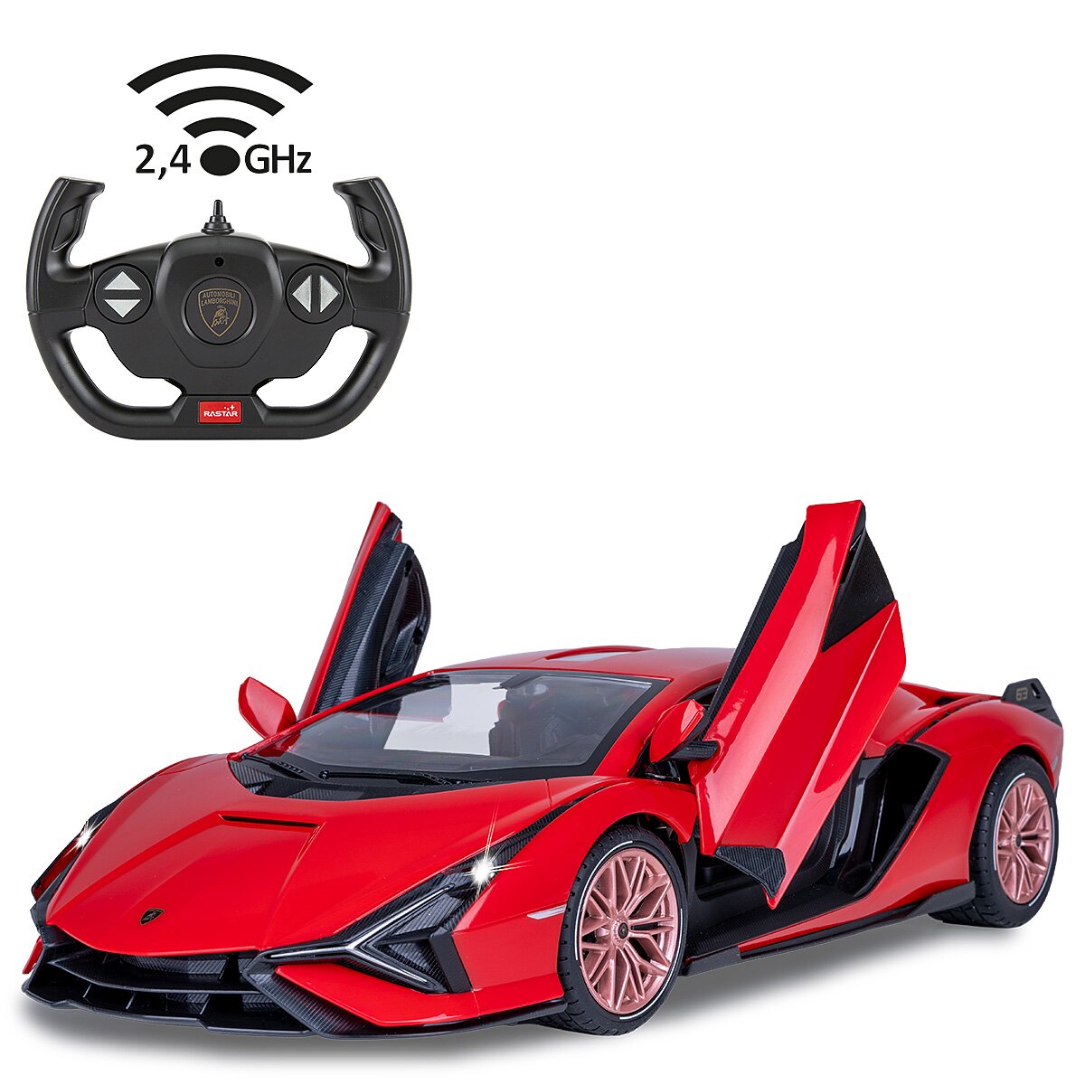 Jamara Lamborghini Sián FKP 37 1:14 red 2,4GHz Door manual
