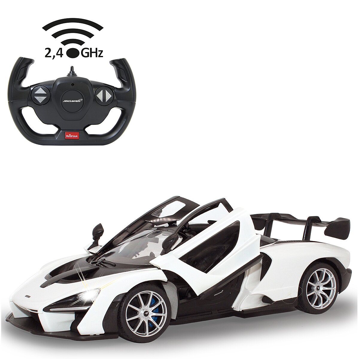 Jamara McLaren Senna 1:14 white 2,4GHz Manual door
