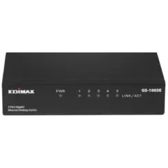 Edimax GS-1005E netwerk-switch Unmanaged Gigabit Ethernet (10/100/1000) Zwart