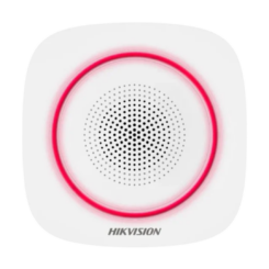 Hikvision AX Pro DS-PS1-I-WE Sirene voor intern bereik rood